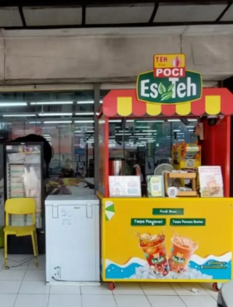SPG STAND TEH POCI DI SUPERINDO SUDIMARA