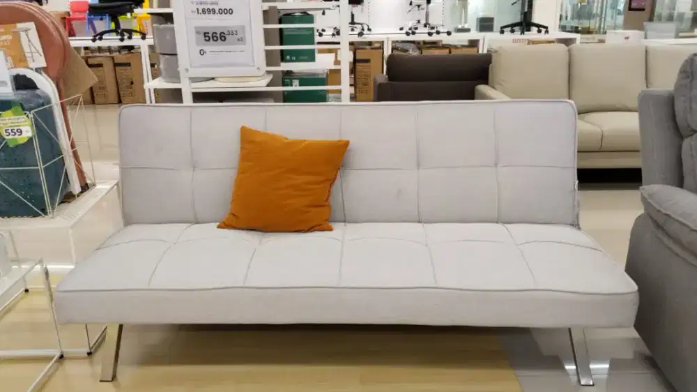 Sofa bed kaki besi