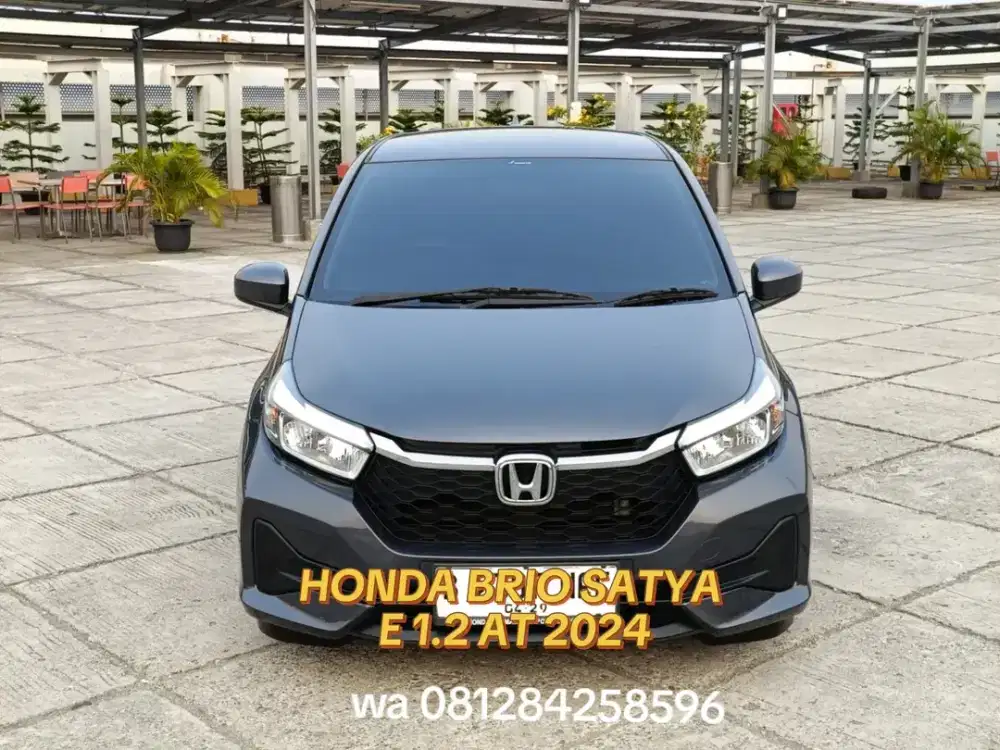 (KM24RB) HONDA BRIO SATYA E 1.2 AT 2024/PAJAK 4-2027