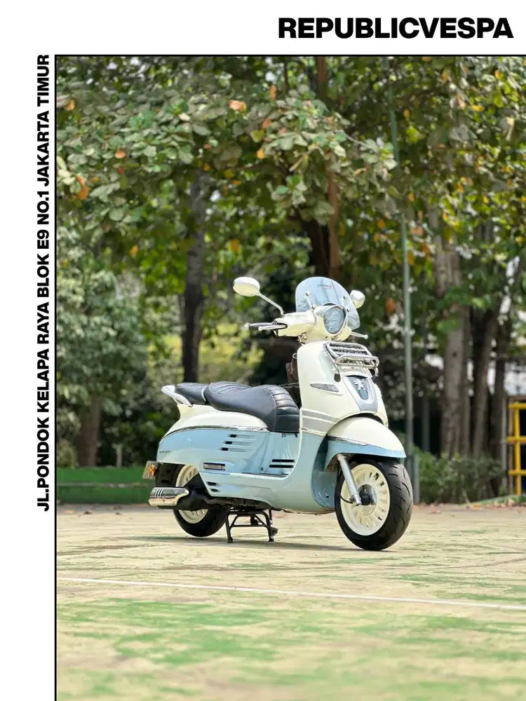 TERMURAH PEUGEOT DJANGO EVASION 150 TAHUN 2015 WARNA ROCKY BLUE