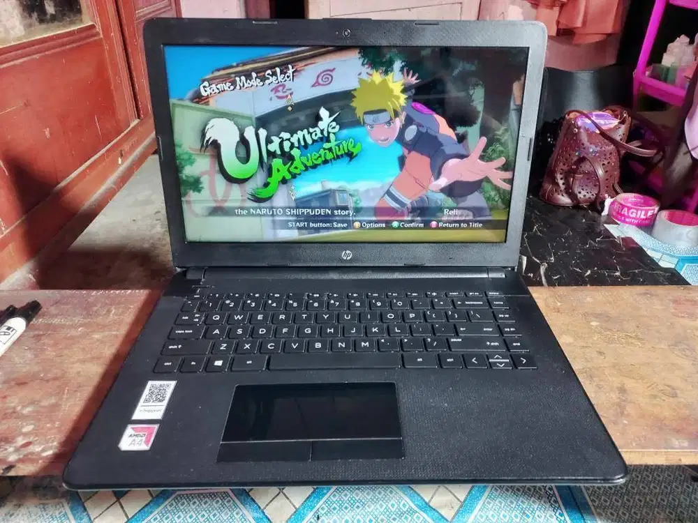 HP 14 AMD A4 (i3) RAM 8 GB SSD+HDD FULLGAMING