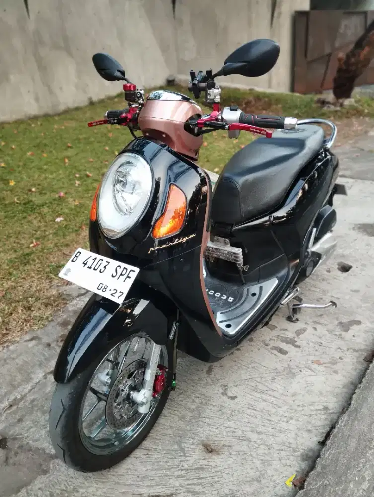 Honda Scoopy Prestige Tahun 2022 Full Modifikasi
