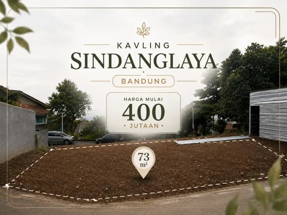 Jual Kavling Sindanglaya Kota Bandung - Lokasi Strategis