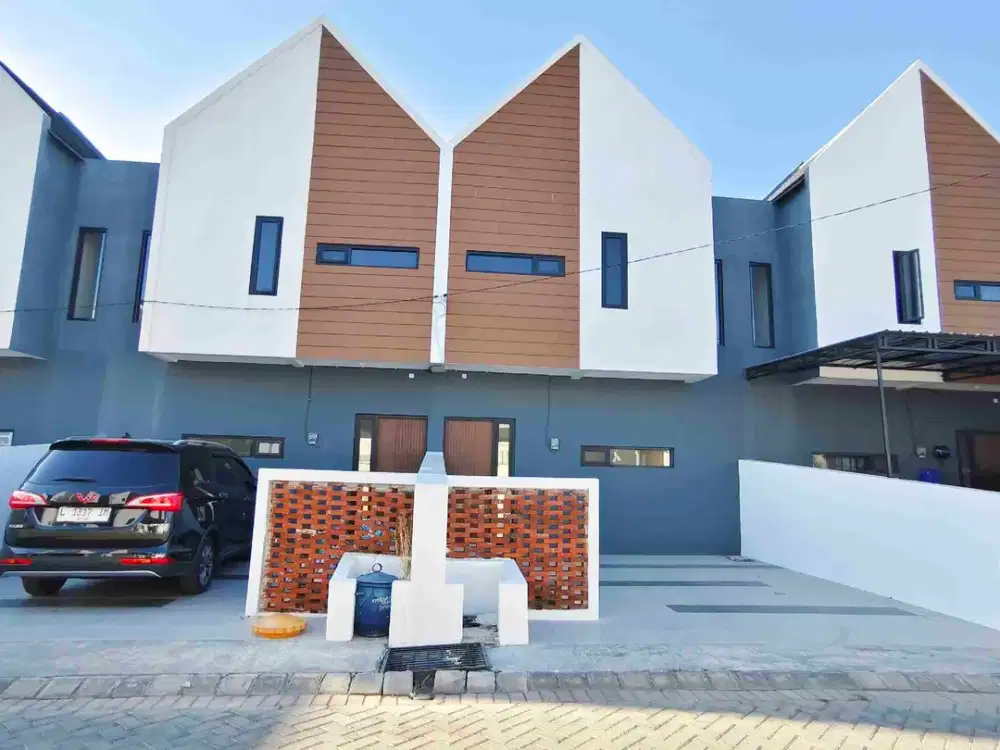 Rumah Baru 2Lt Ready Siap Pindahan. One Gate Cluster Tambakrejo Waru Sidoarjo Dekat Tol Tambaksumur & Akses Merr Surabaya. Dekat ITS & UPN