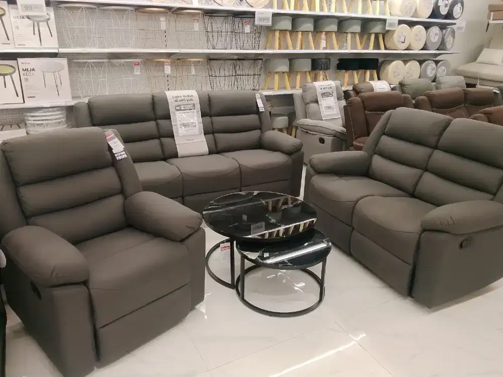 Sofa set recliner lexus 3s+2s+1s