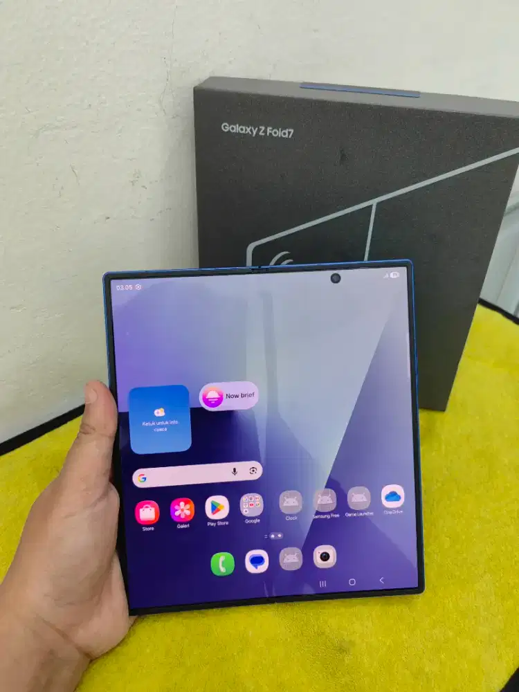Samsung Z Fold 7 12/256 Fulset ori resmi sein no minus garansi