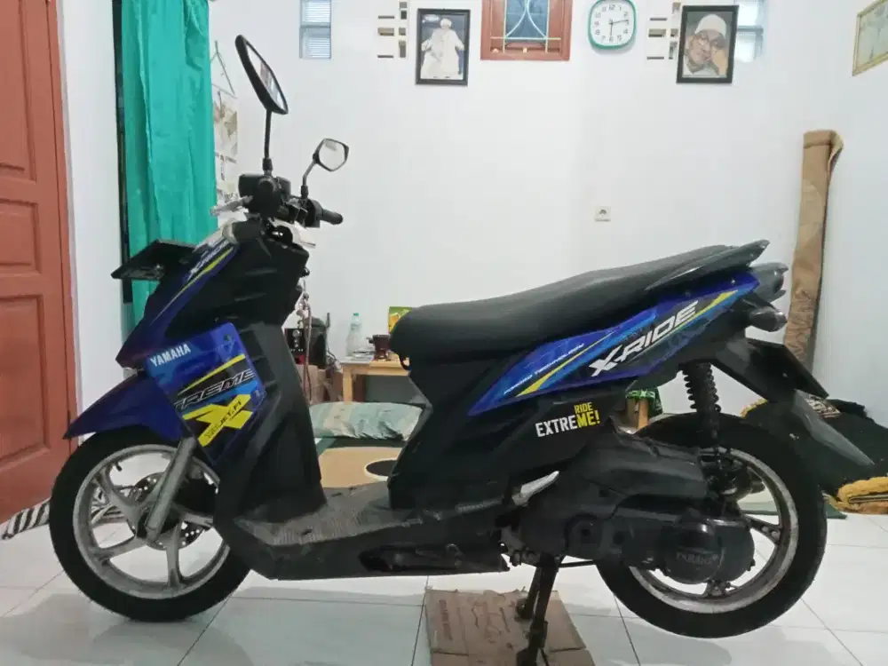 Yamaha x ride 2014 plat A mesin halus surat lengkap