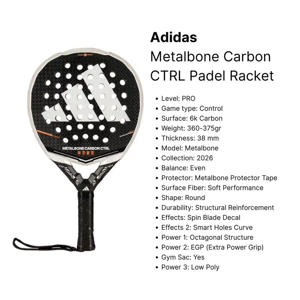 WTS Adidas Metalbone Carbon CTRL 2026
