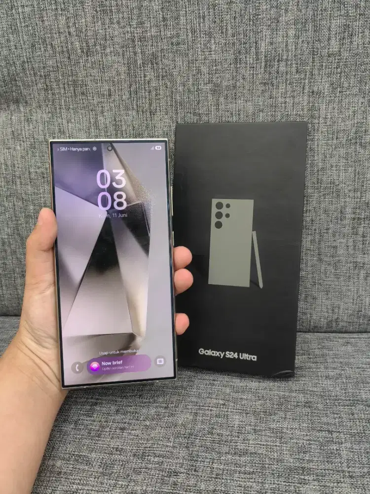 Samsung S24 Ultra 12/256 Fulset ori no minus resmi sein