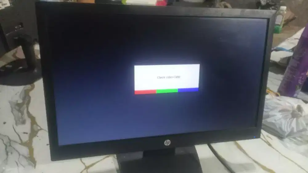 LED HP 19 inch wide monitor PC / cctv