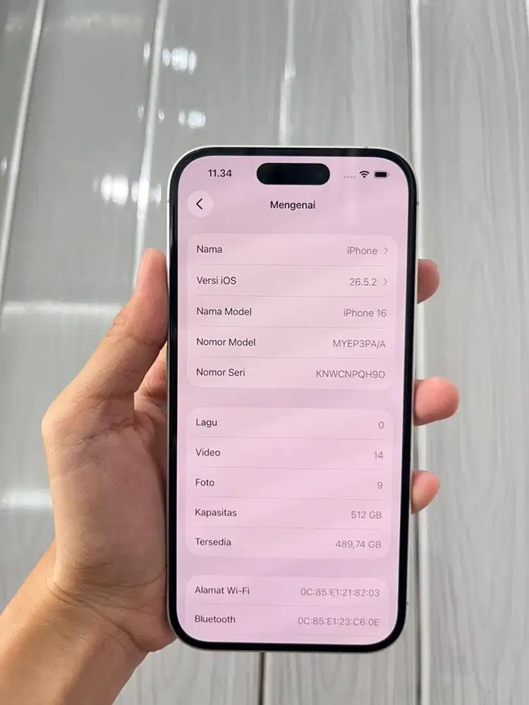 iPhone 16 IBox - 512Gb - 91%