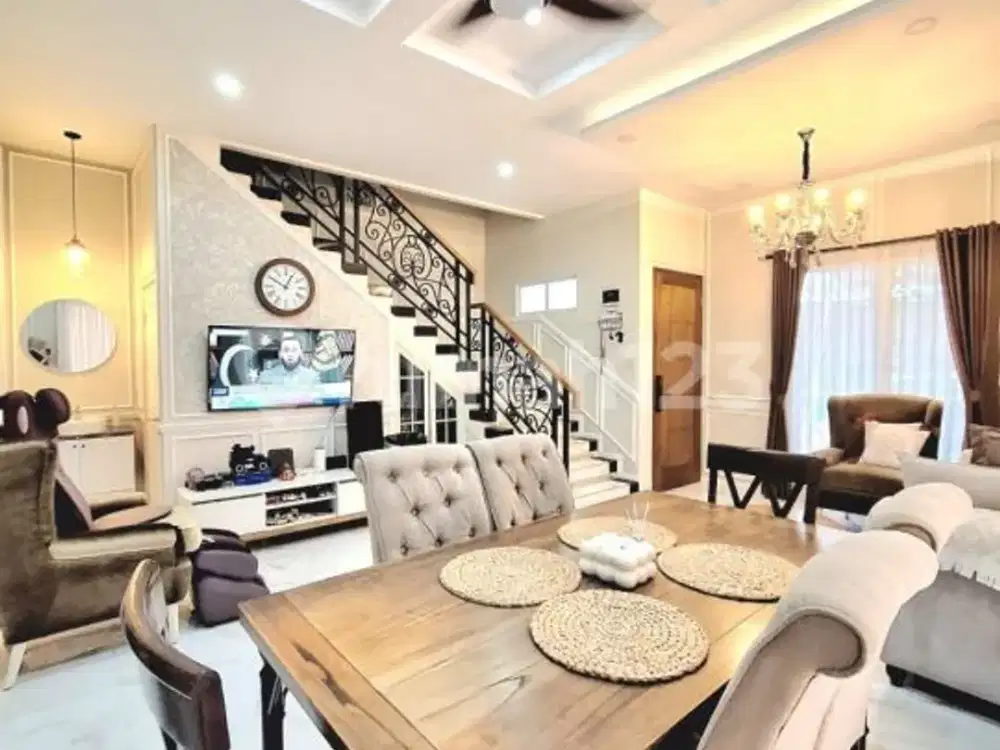 Rumah Hook (3+1 KT ) 2 Lantai Siap Huni di Bintaro Residence
