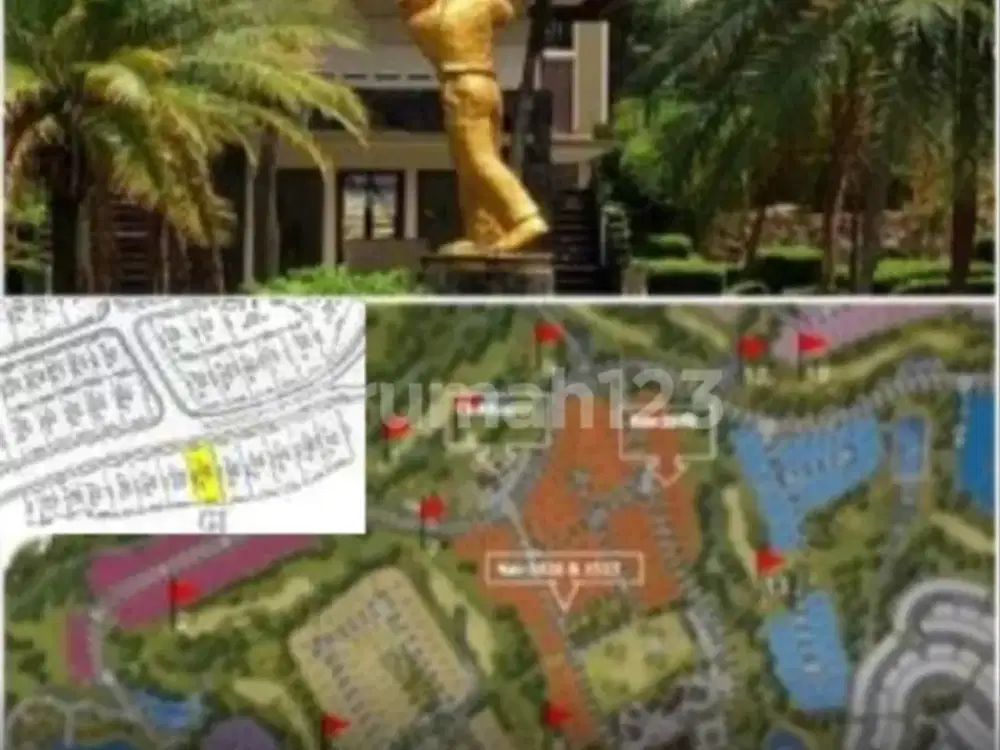Dijual Tanah Kavling Permata Sentul Golf