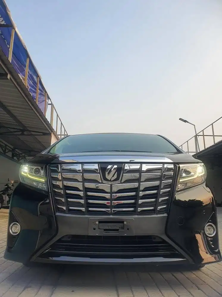 Toyota Alphard G Atpm 2015 New Hitam Like new