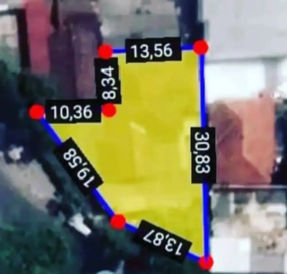 Tanah dijual bonusbangunan strategis jalan lebar cocok untuk rumah kos
