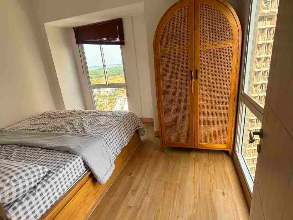 Harus terjual cepat Tokyo riverside PIK 2 uk 38 1BR furnished