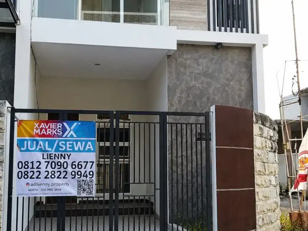 Dijual & Disewa Rumah 2Lt di Sutorejo, Dkt Its, Unair, Pakuwon City, Galaxy Mall