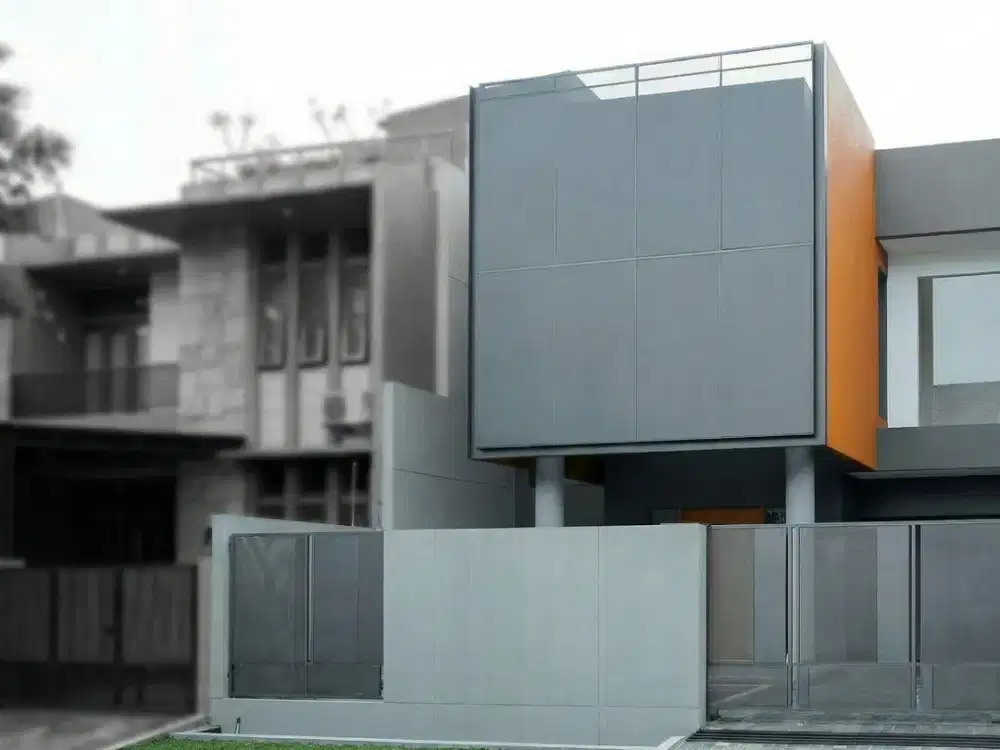 Rumah Modern Minimalis 2 LT di Mekar Abadi Mekarwangi