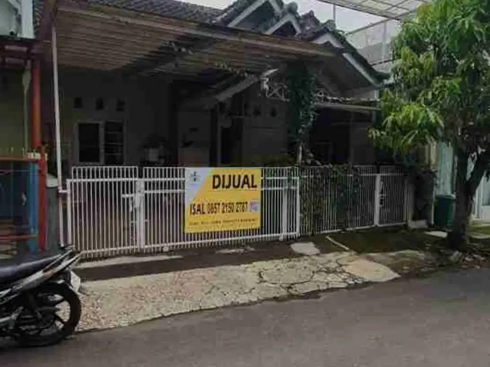 dijual rumah minimalis siap huni di komplek griya caraka bebas banjir cisaranten kulon kota bandung