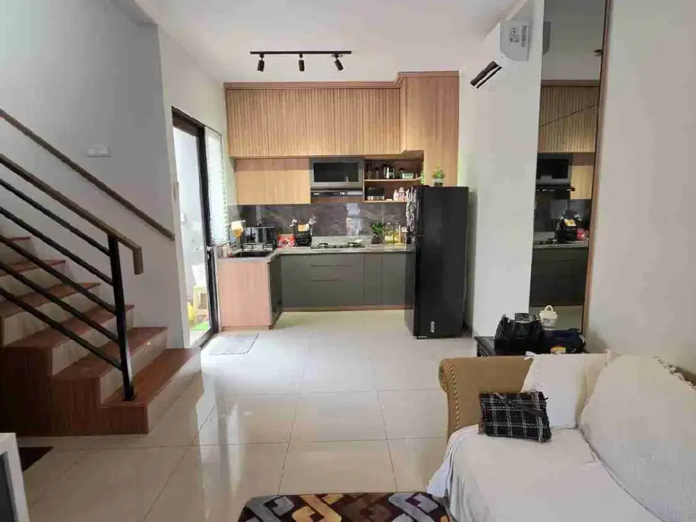 Disewakan rumah full furnish cluster magenta summarecon