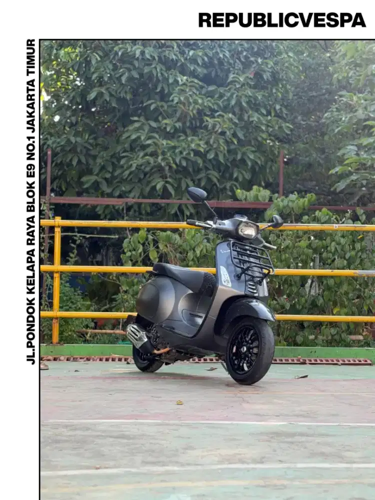 JUAL VESPA SPRINT 150 IGET ABS THN 2018 PERFECT CONDITION