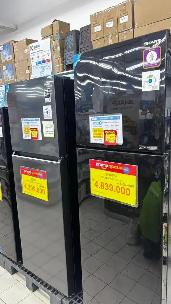 KREDIT KULKAS BISA ,SYARAT HANYA KTP