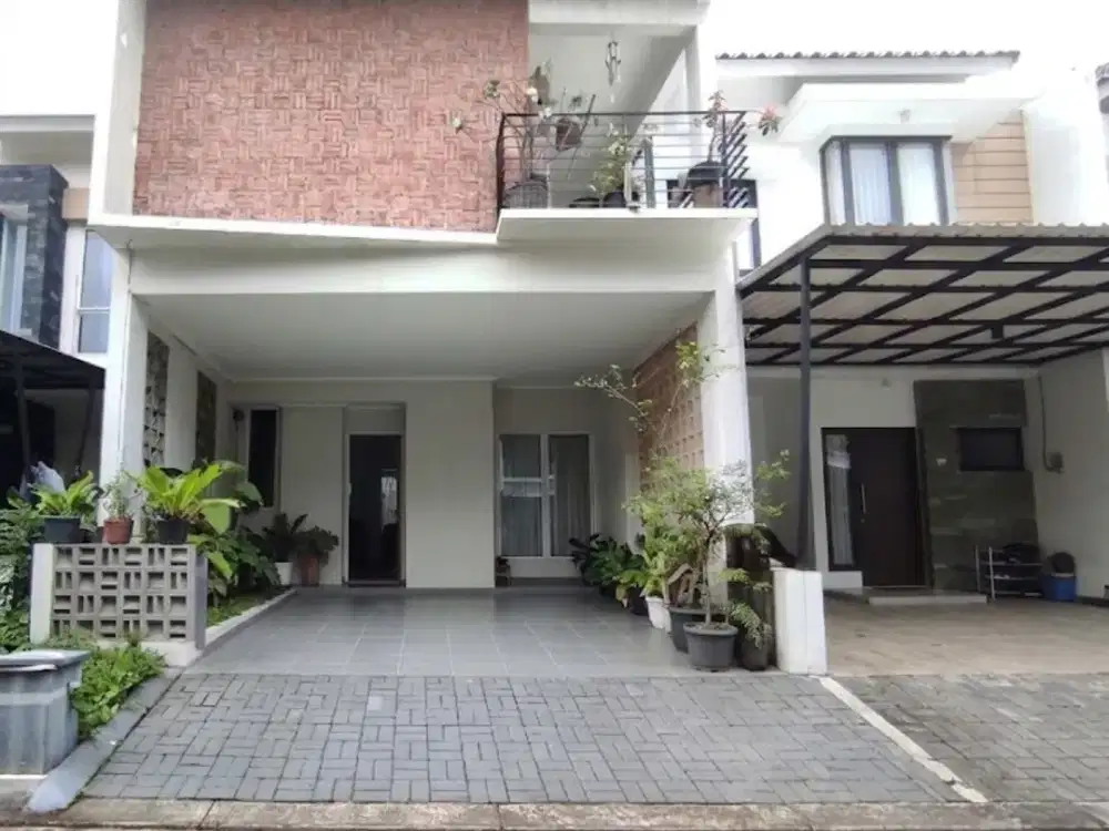 Dijual Rumah Semifurnished 2 Lantai di Graha Raya Bintaro Jaya, Tangerang Selatan