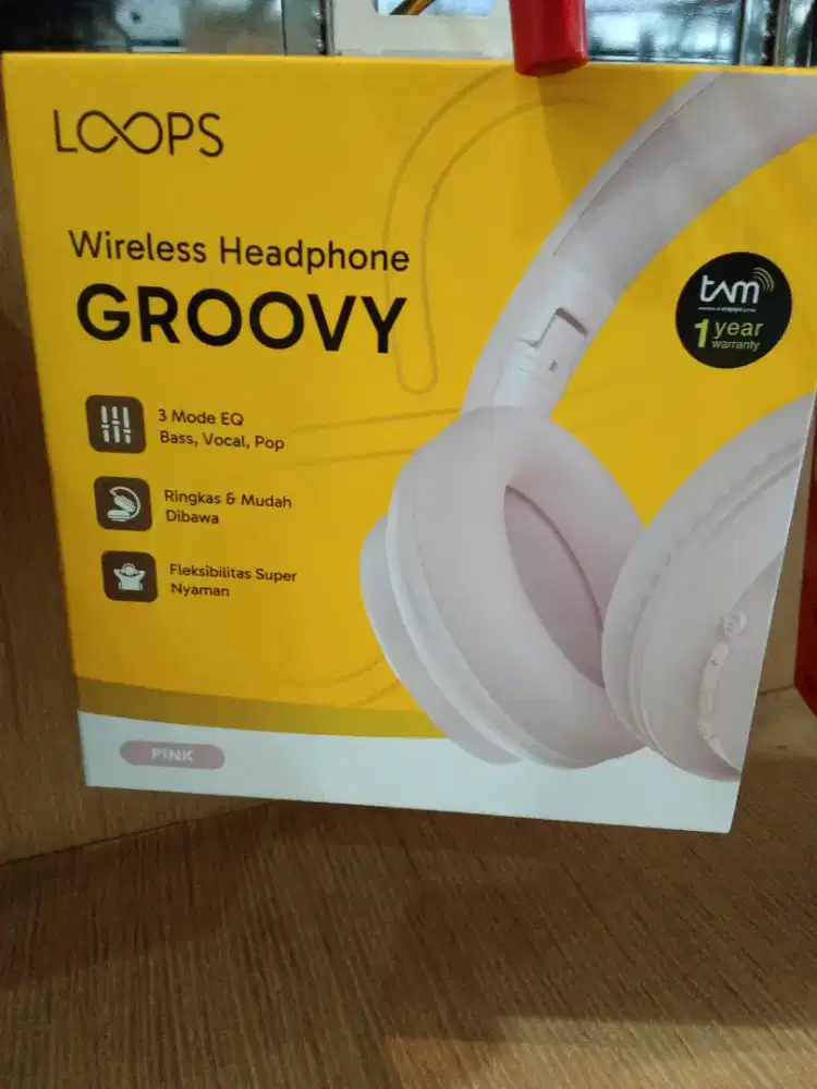 Promo Loops groovy wireless headphone