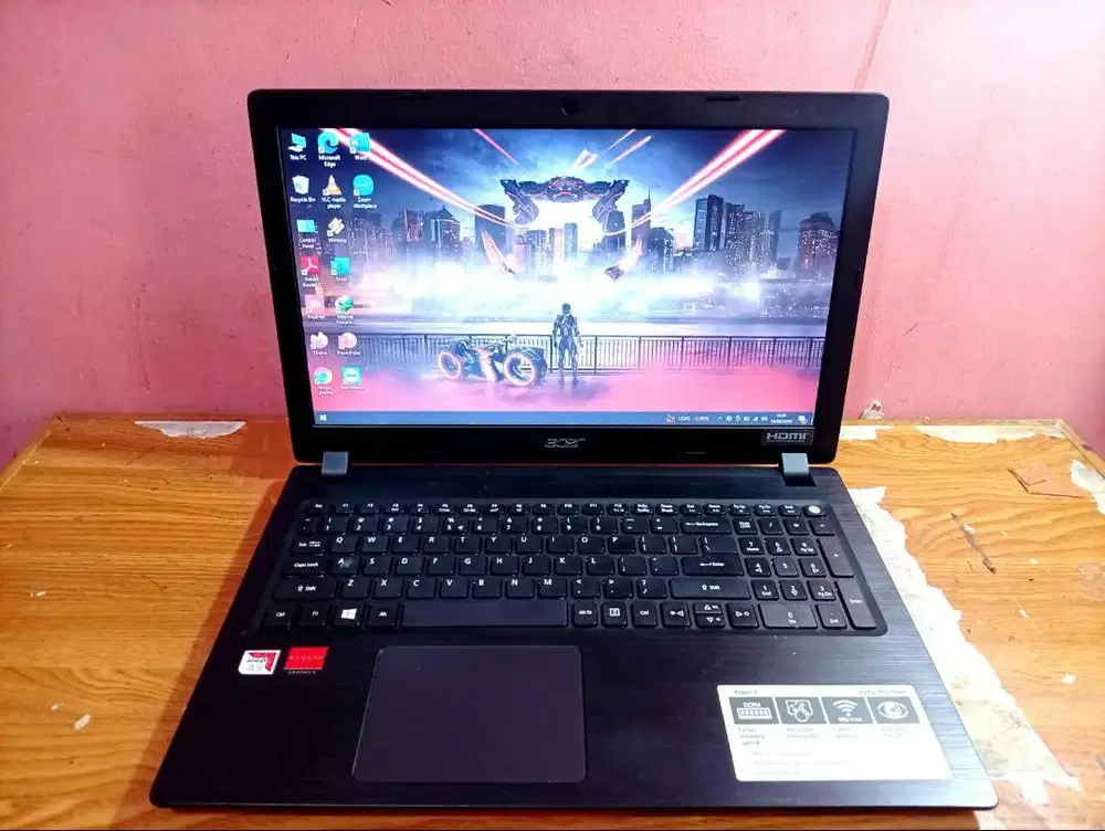 Laptop Acer Aspire 3 AMD A9 Gen 9 Ram 4GB Radeon Second