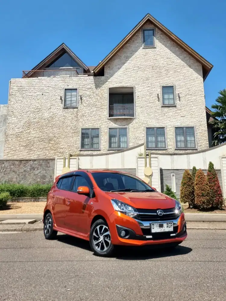 RARE COLOUR! LOW KM60RB FULL RECORD RESMI AYLA R SPORTY 1.2 MATIC 2018