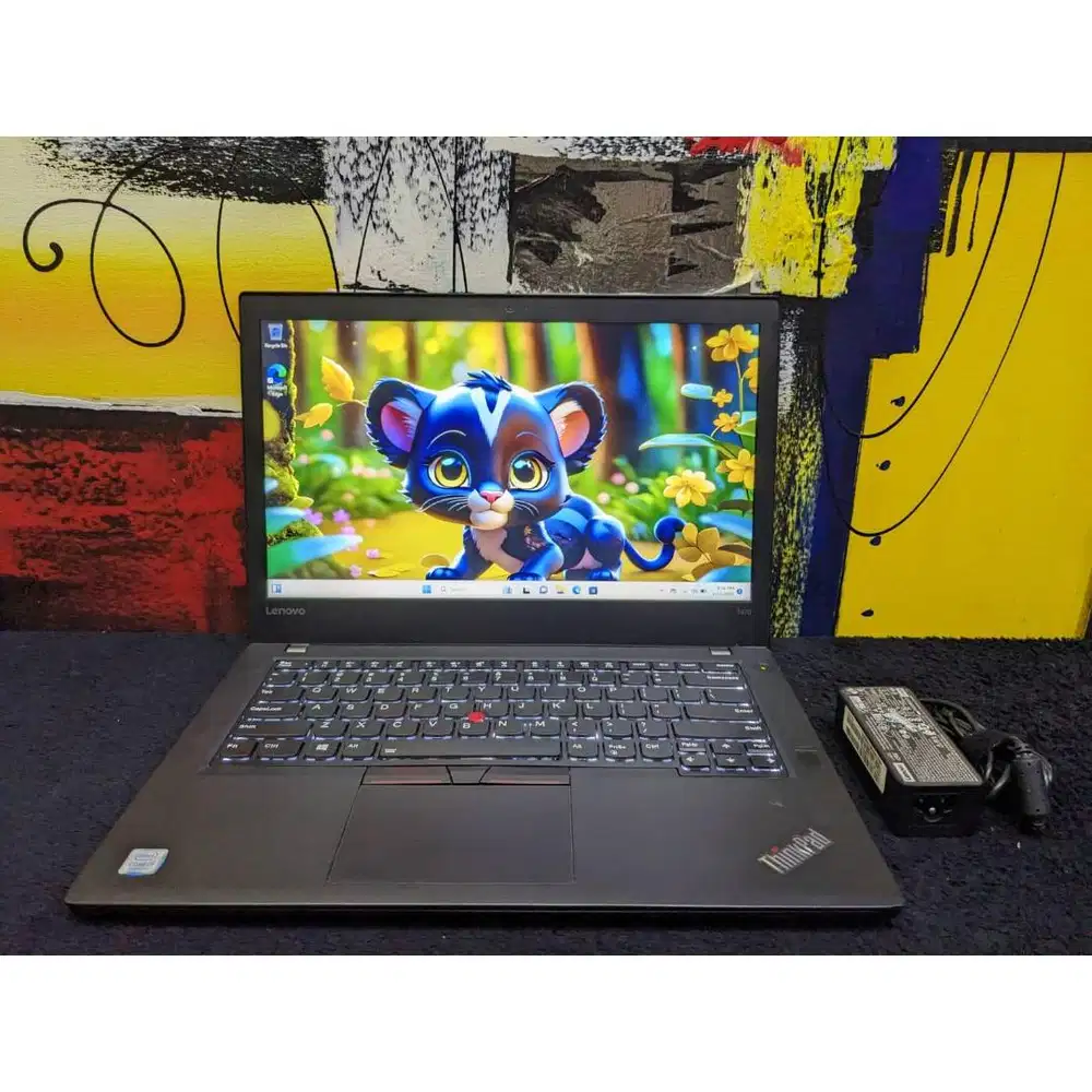 Laptop Lenovo Thinkpad T470 Core I7 Gen 7 Ram 4GB Nvidia Second