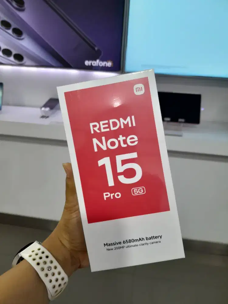 REDMI NOTE 15PRO⁵G 8/256 GARANSI RESMI 100%