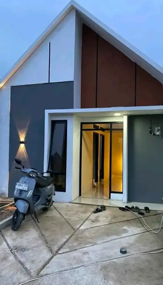 rumah baru bangunan modern