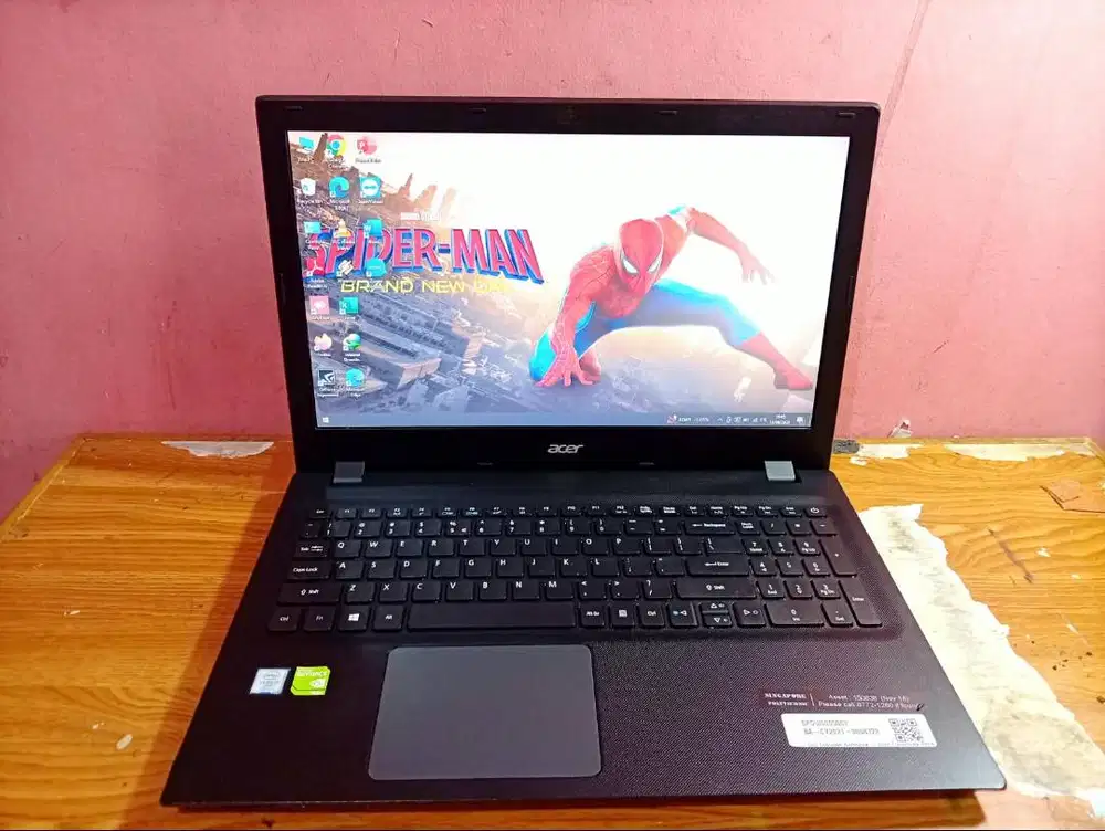 Laptop Acer Travelmate Core I7 Gen 6 Ram 8GB Nvidia Second