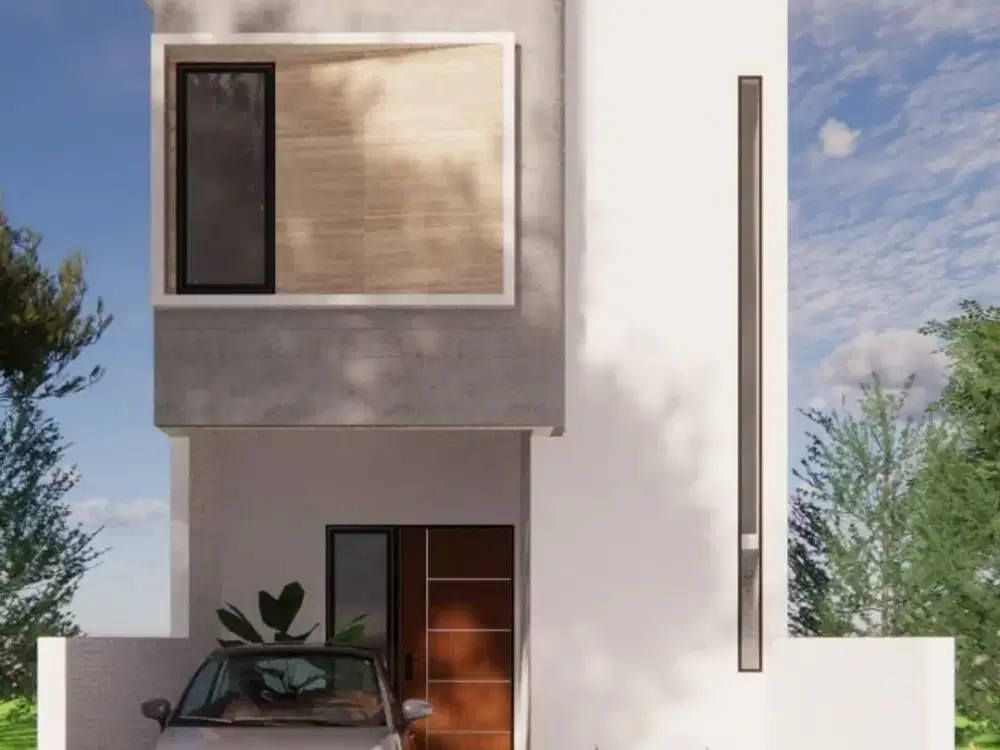 Rumah Karang Asem NEW MINIMALIS ROW 2 MOBIL