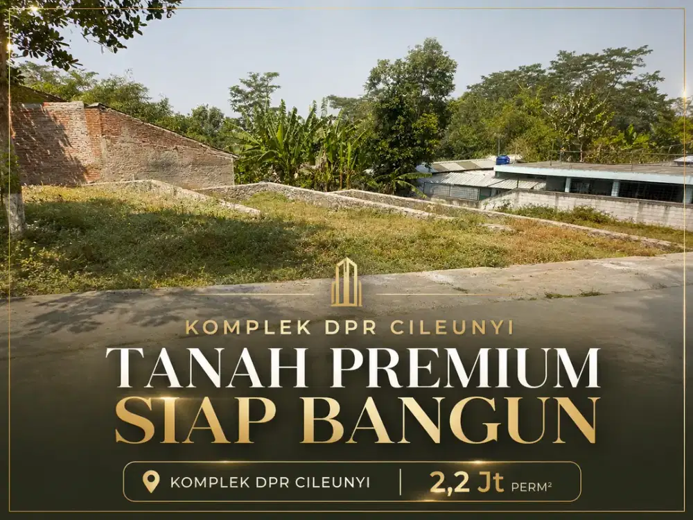 Kavling Siap Bangun Cileunyi, Akses 2 Mobil Papasan
