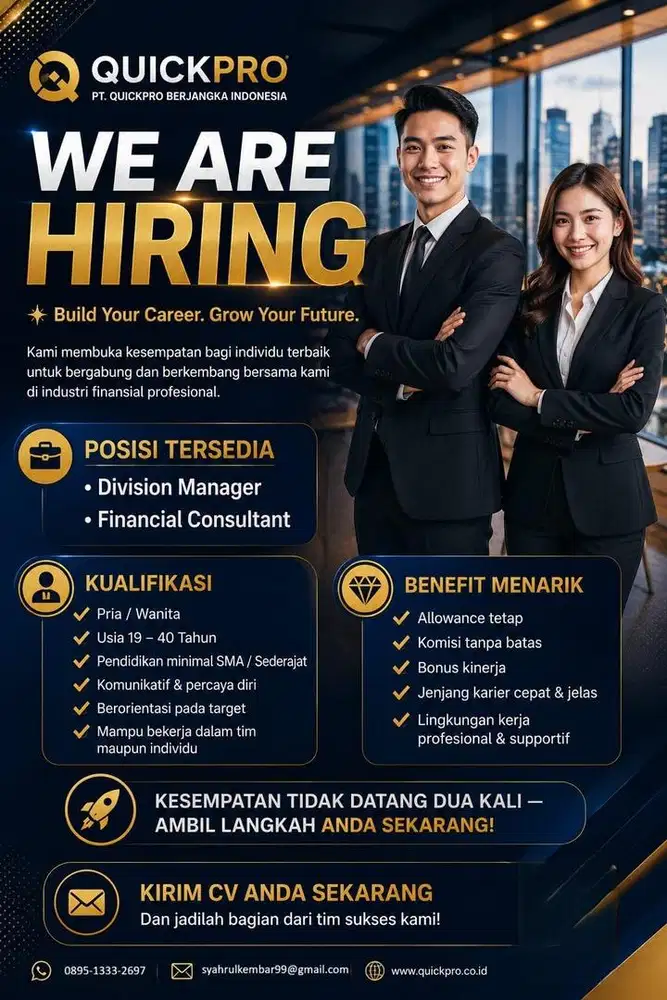 Lowongan kerja admin komunikasi