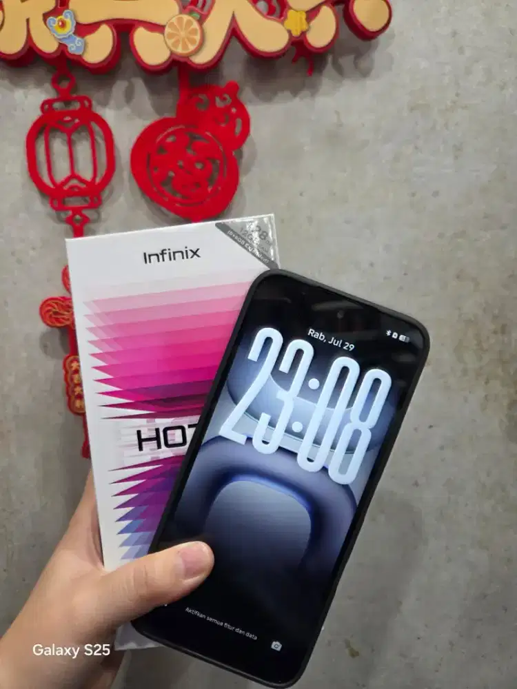Second Infinix Hot 70 6/128gb Garansi Jul 2027