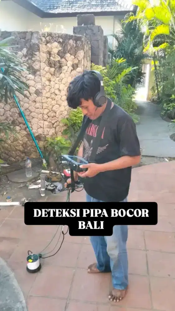 Tukang deteksi pipa bocor denpasar