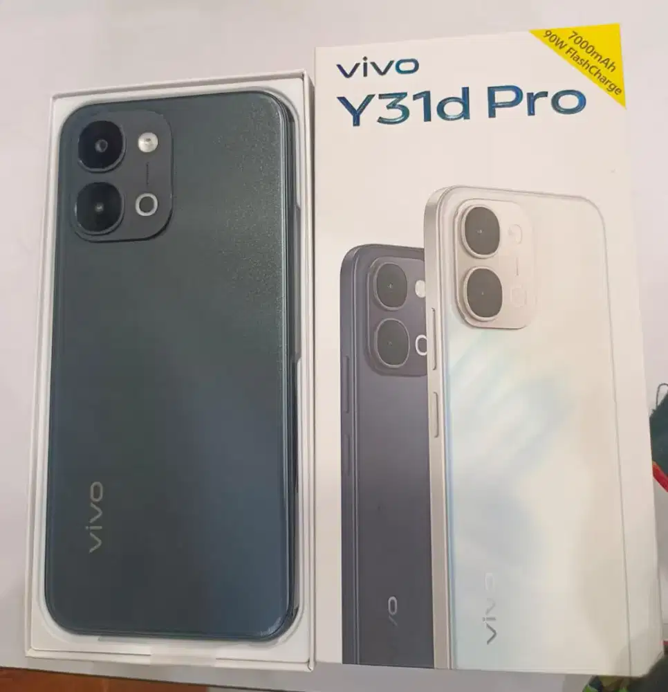 Second Vivo Y31D Pro 8/256Gb Garansi Jul 2027 4250k