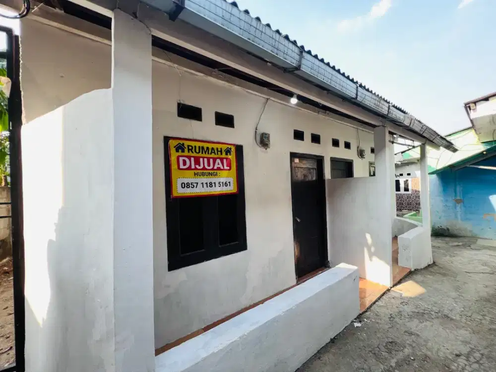 Di Kontrakan Rumah Kontrakan Dkt Sta Citayam Kp Kelapa KT1 Luas 44m2 Tidak Banjir Bayar Bulanan