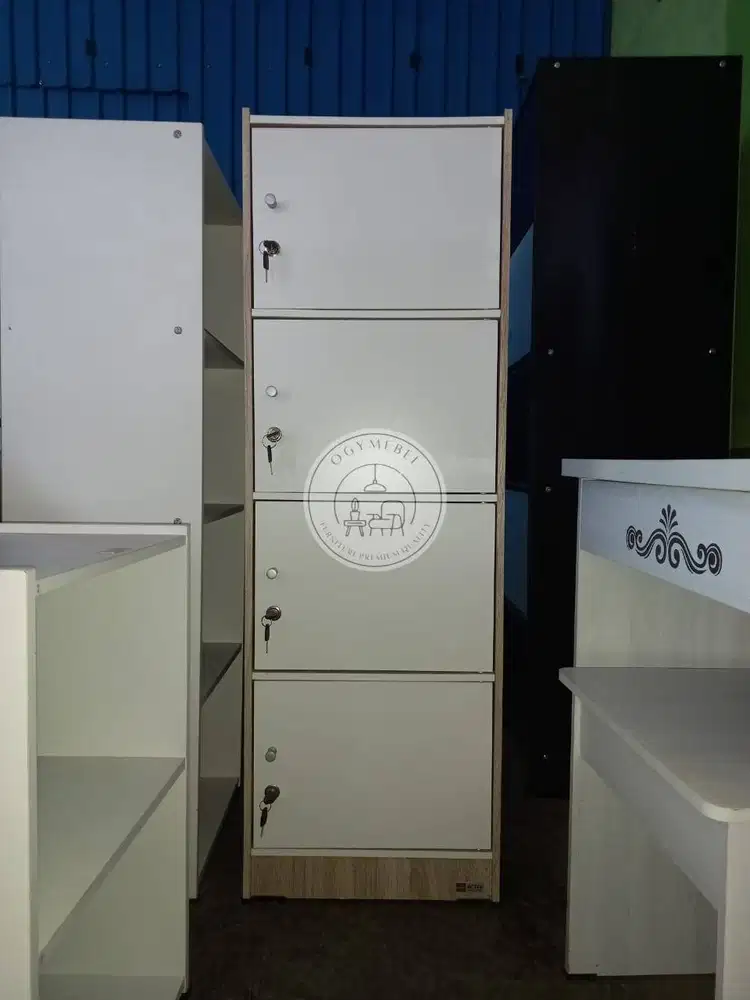 READY LEMARI LOKER 4 PINTU SERBAGUNA TERLARIS
