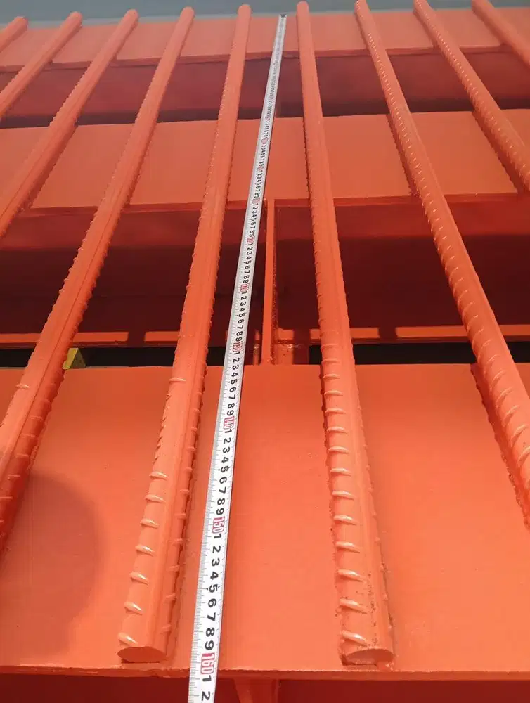 Rampdoor 12 meter H beam 300