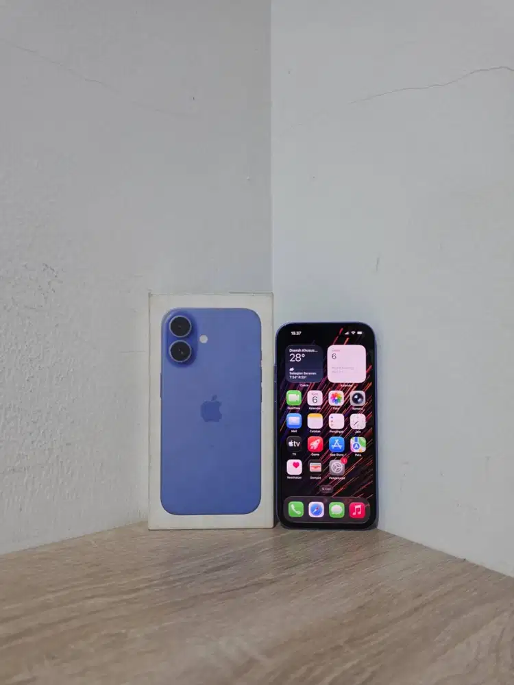 Apple iPhone 16 128GB 128 GB Resmi iBox Ultramarine Like New