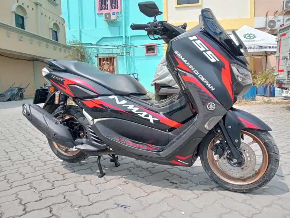 Promo DP 500 Dijual Cash Kredit Yamaha N Max ABS Connected Tahun 2021