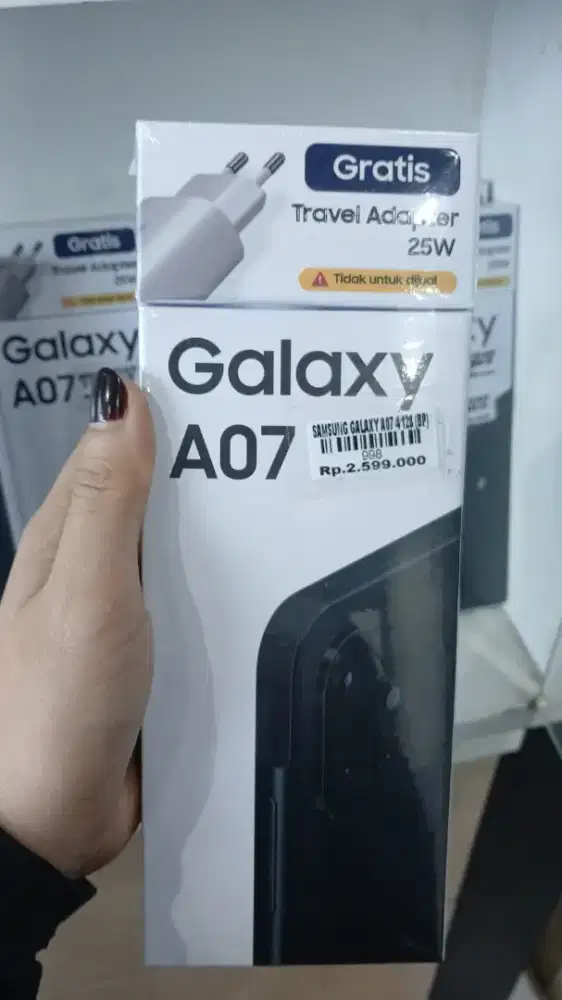 Ready samsung A07 4/128 garansi resmi 1tahun atlantis dahsyat