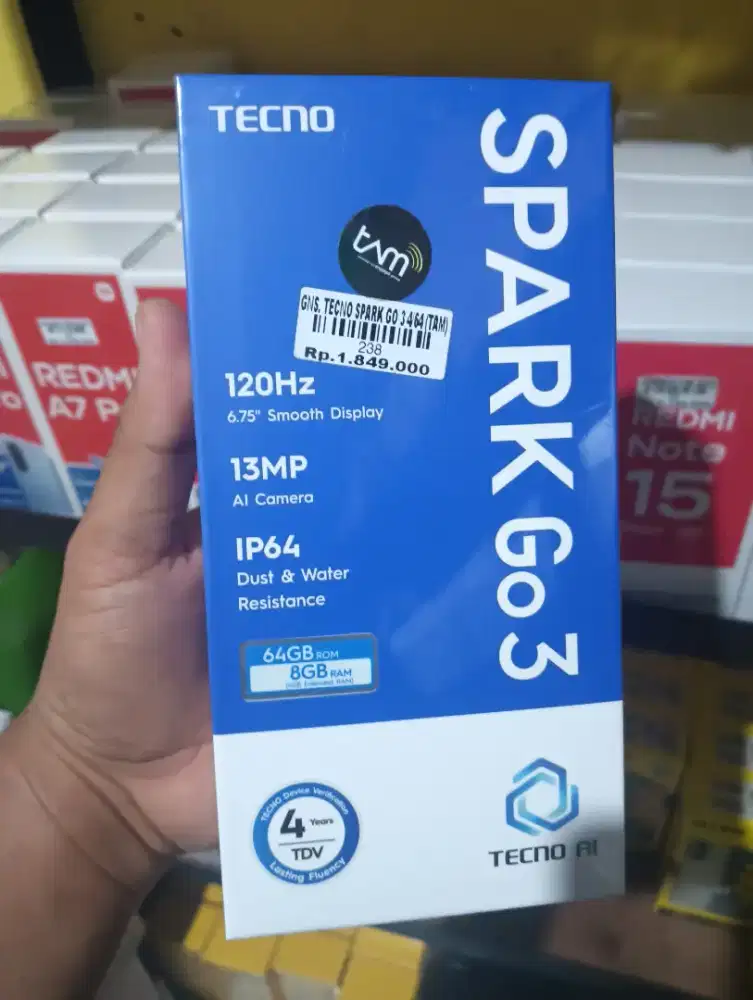 TECNO SPARK GO 3 4/64 | ATLANTIS DAHSYAT