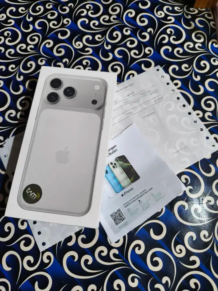 iPhone 17 Pro Max 256 Silver BNIB BARU