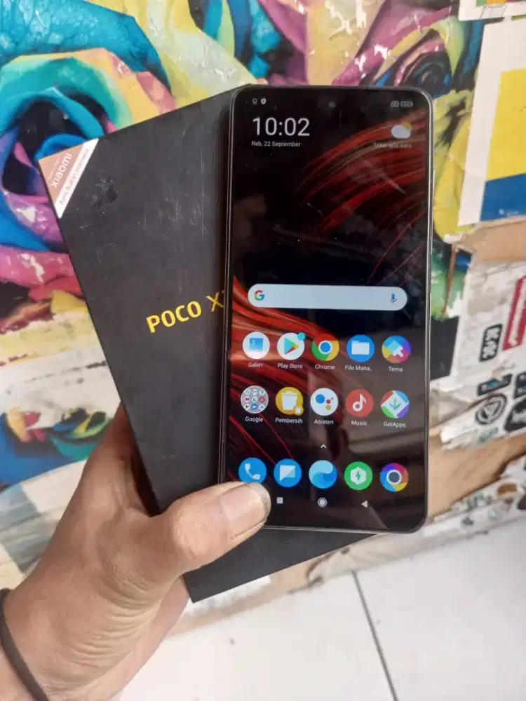 Pocco x3 pro spek 8/256 Kel Fullset