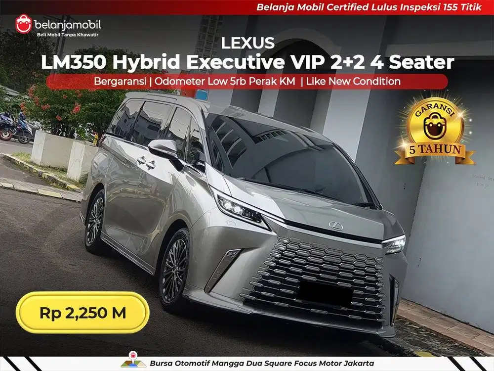 [ VIP 2+2 ] Lexus LM350 LM 350 Hybrid Executive 4 Seater 2025 2026